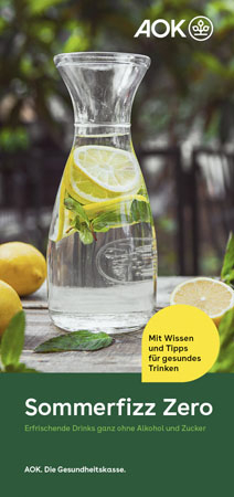 Faltblatt "Sommerfizz Zero"