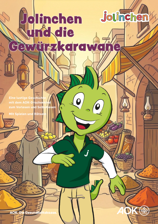 Broschüre "Vorlesegeschichte - Jolinchen und die Gewürzkarawane"
